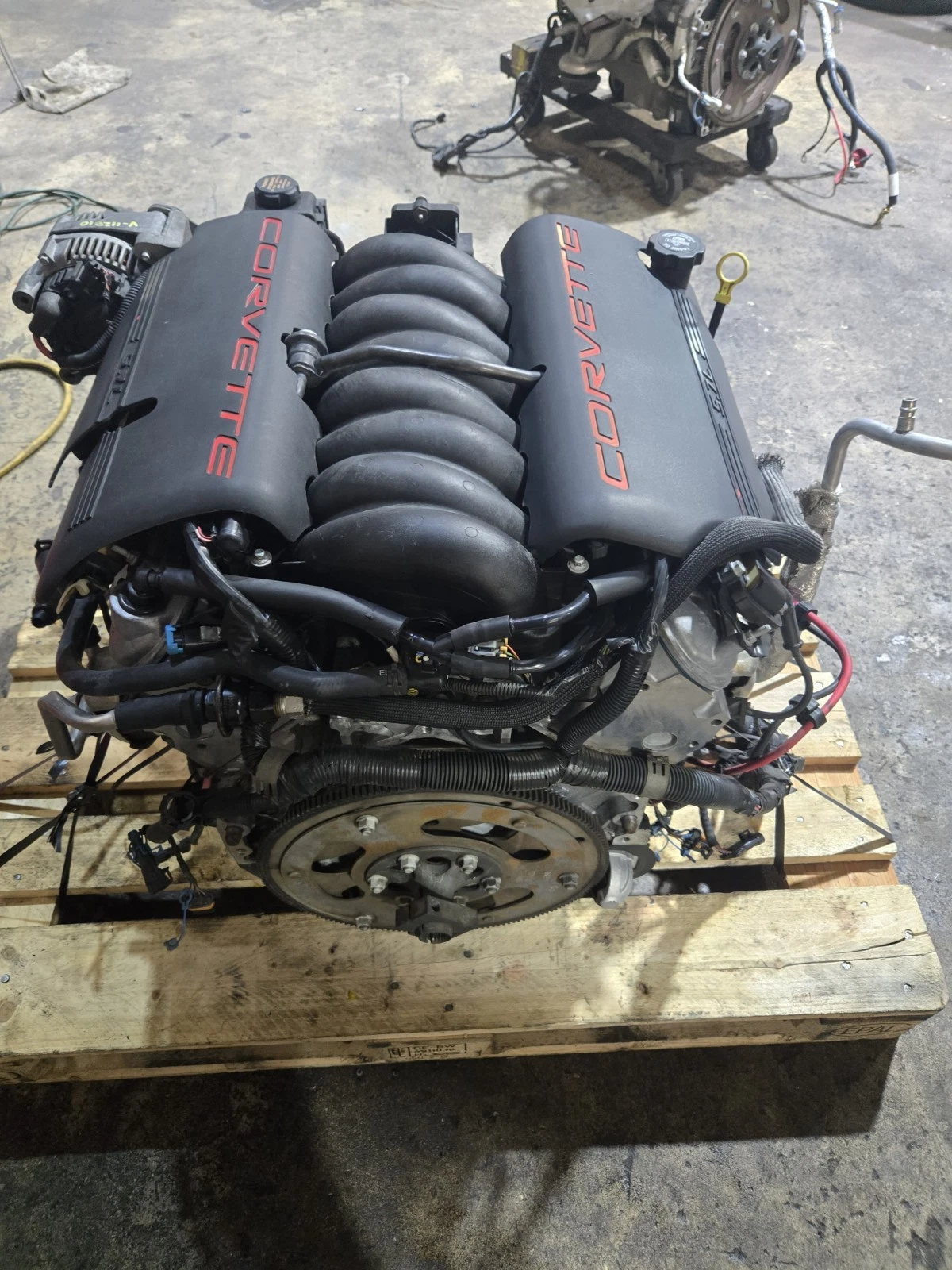 LS1 Engine 5.7 Liftout Complete with harness and computer 104k KM - Image 3