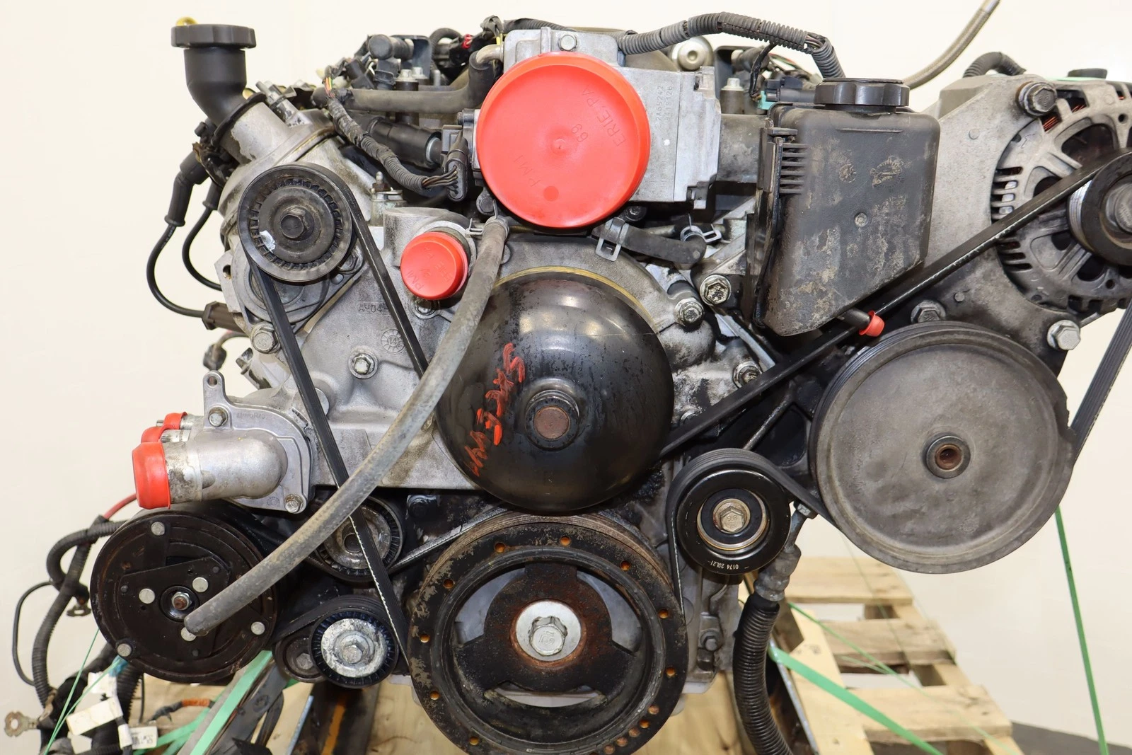 LS1 Engine Dropout W/Accessories Hot Rod Oil Pan