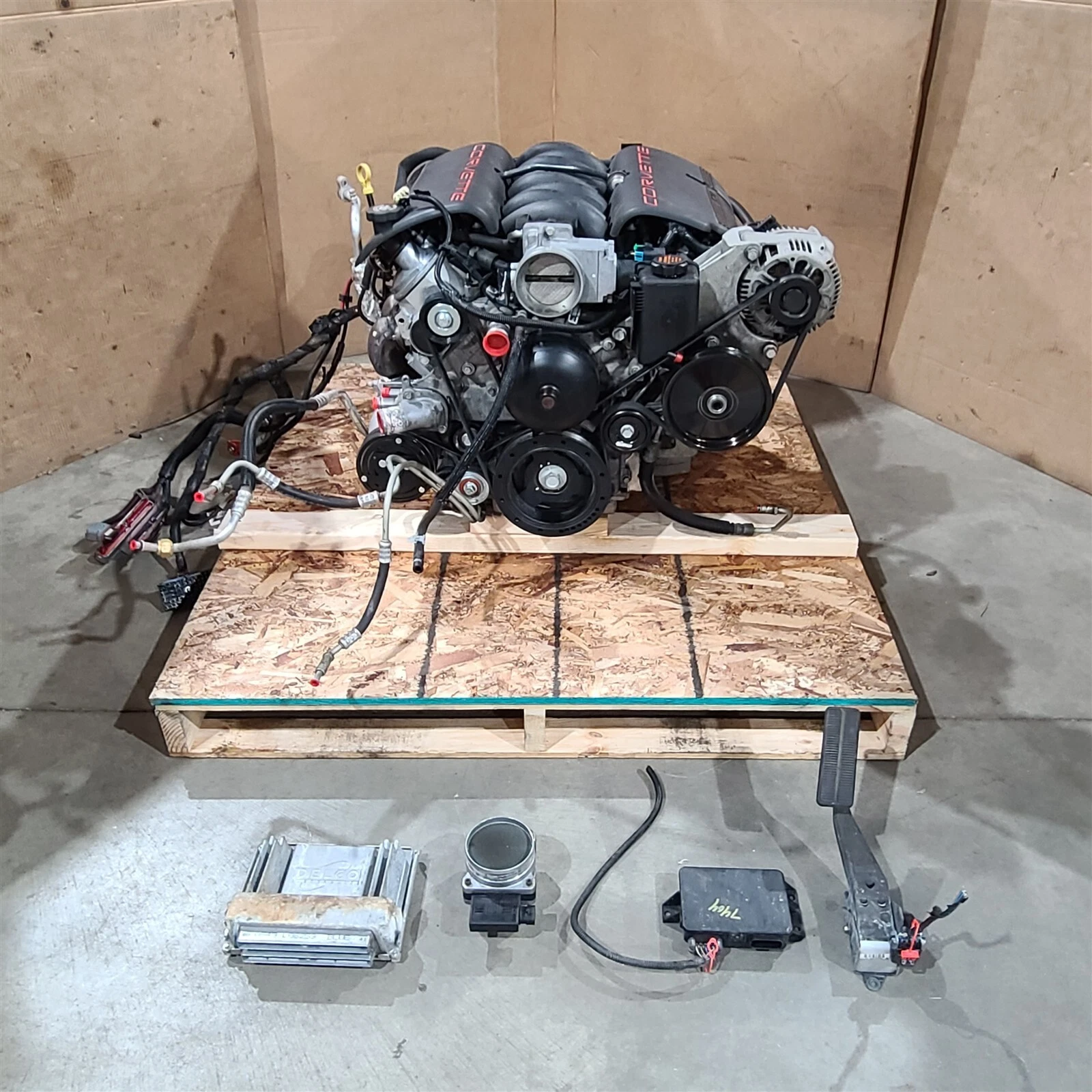 Corvette C5 Complete Engine LS1 Drop Out 5.7L 345Hp 63,000km Aa7404