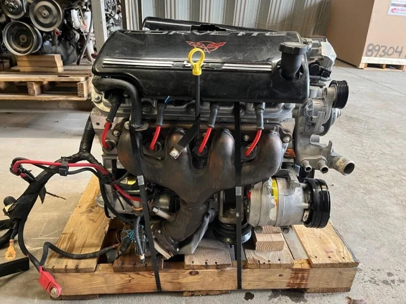 97-04 C5 CORVETTE 5.7L LS1 350HP COMPLETE ENGINE ASSEMBLY WITH ACCESSORIES - Image 2