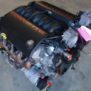 1999 LS1 345 HP Corvette Engine Assembly w/ Accessories, Harness, PCM 124000 KM Miles