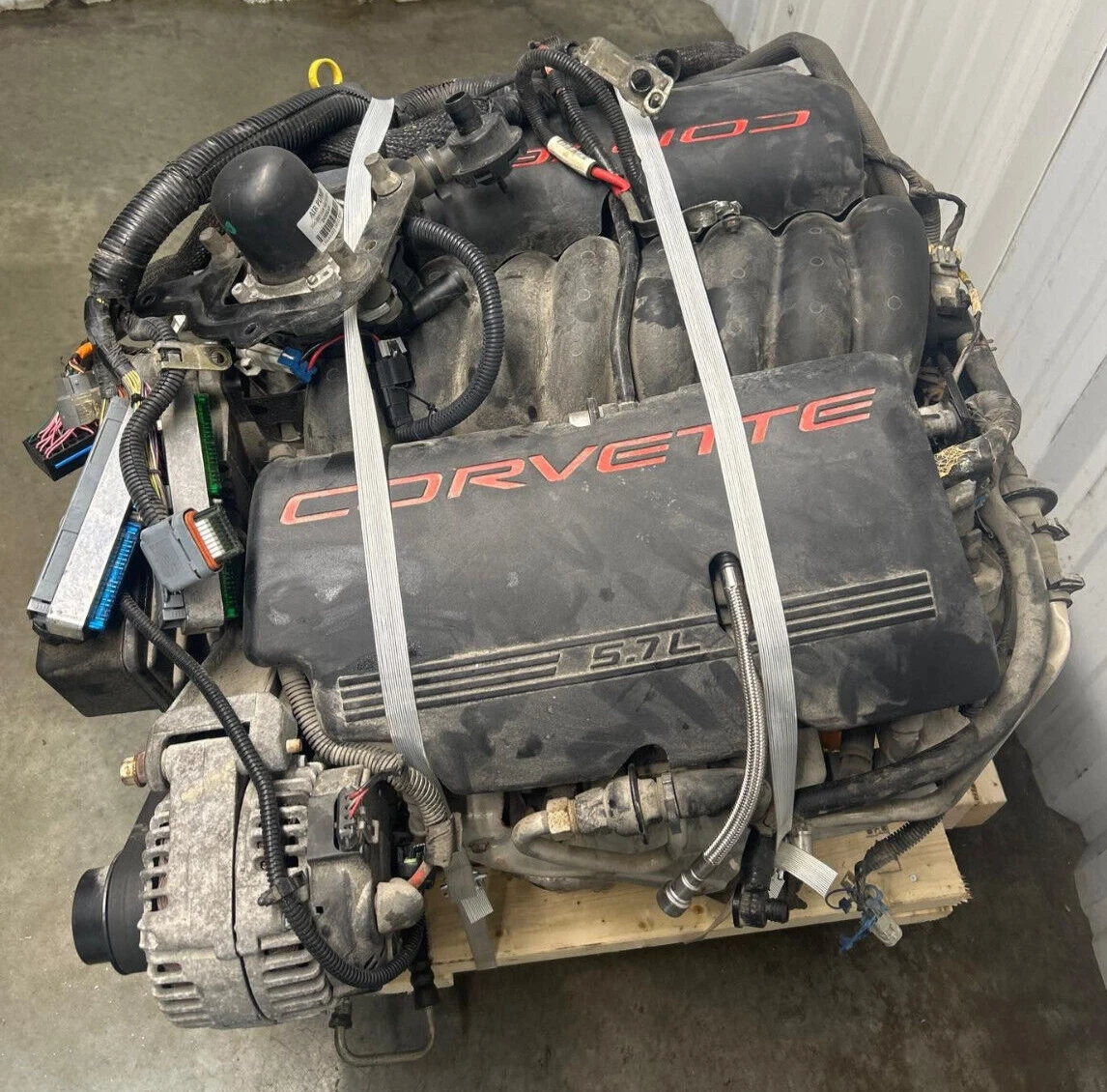 2004 Chevy Corvette 5.7L Engine Assembly 69K Miles Motor VIN G 8th Digit LS1 04 - Image 2
